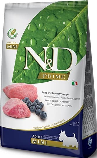 N&D Prime Adult Mini Lamb&Blueberry